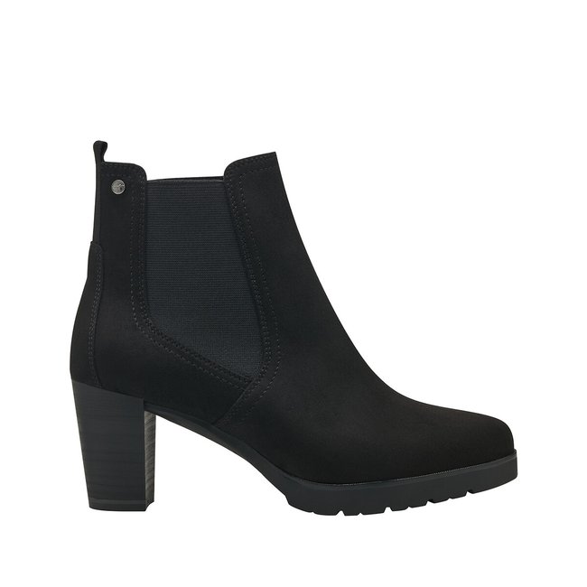 Heeled Chelsea Boots, black, TAMARIS