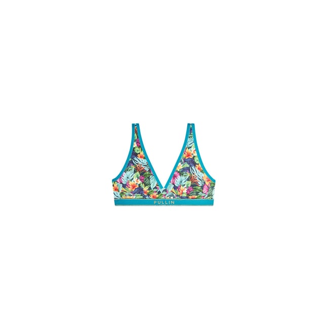 TRIANGLE FOULARD JUNGLE multicolore <span itemprop=