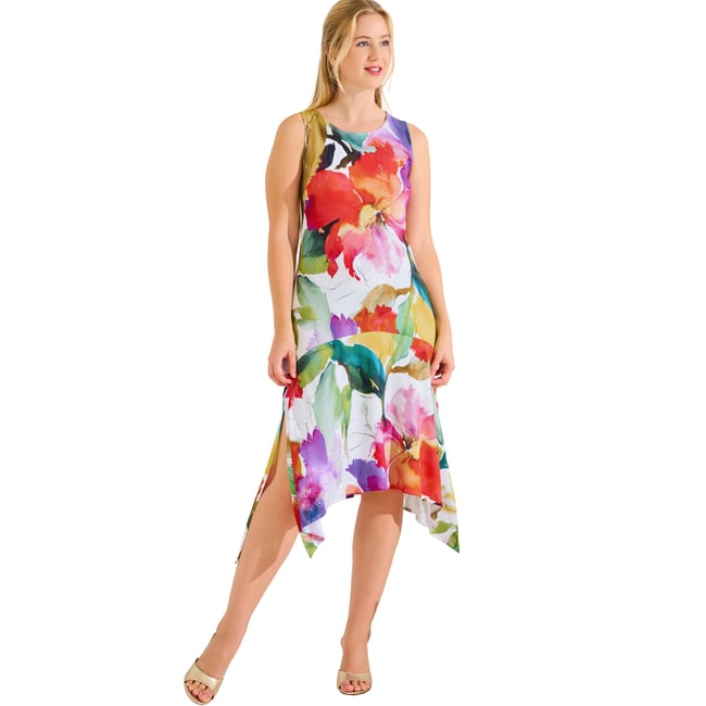 Robe estivale mi-longue sans manches ROMA - LISCA