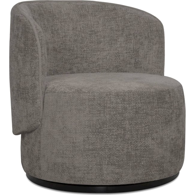 Fauteuil pivotant arrondi collection ZAMBINI - RECOLLECTION