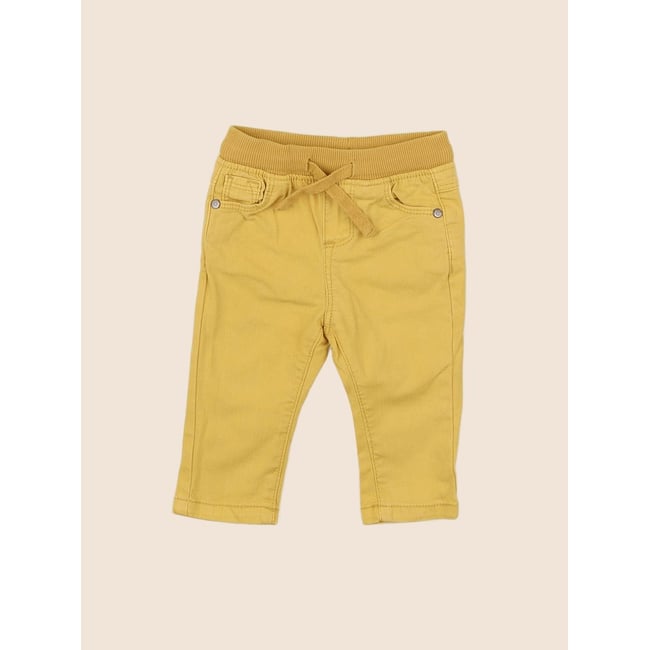 Pantalon - Très bon état jaune <span itemprop=