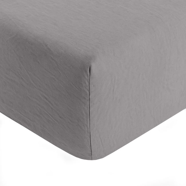 Drap housse microfibre lavee - C DESIGN HOME TEXTILE