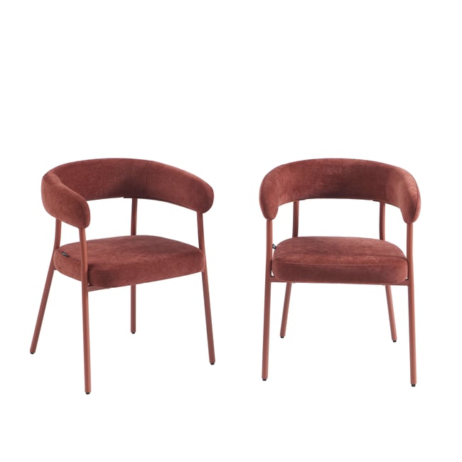 Chaise en tissu et acier - PANTONE