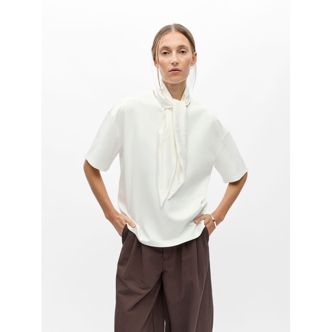 T-Shirt blanc - cloud dancer1 <span itemprop=