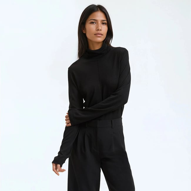 Pull col roulé en fine maille - LA REDOUTE COLLECTIONS