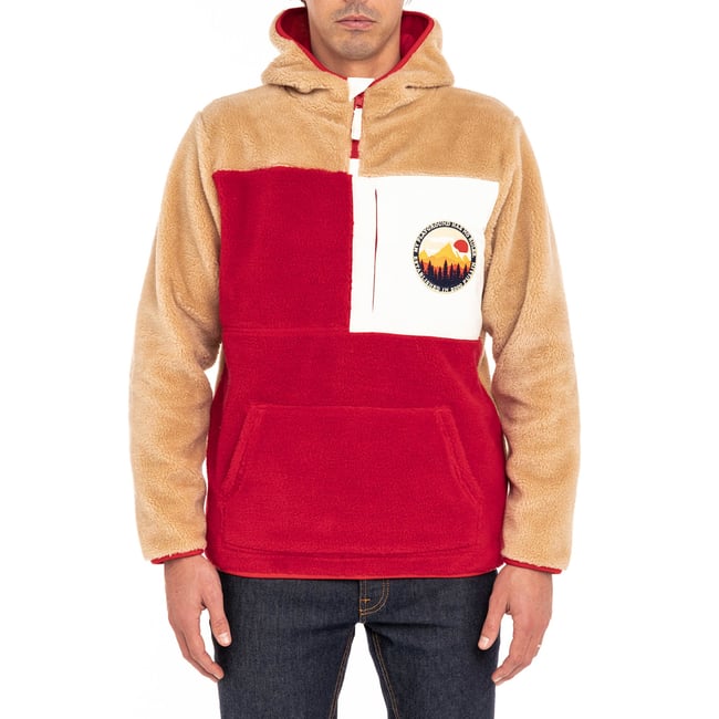 VESTE SHERPA GOLDENHOOD multicolore <span itemprop=