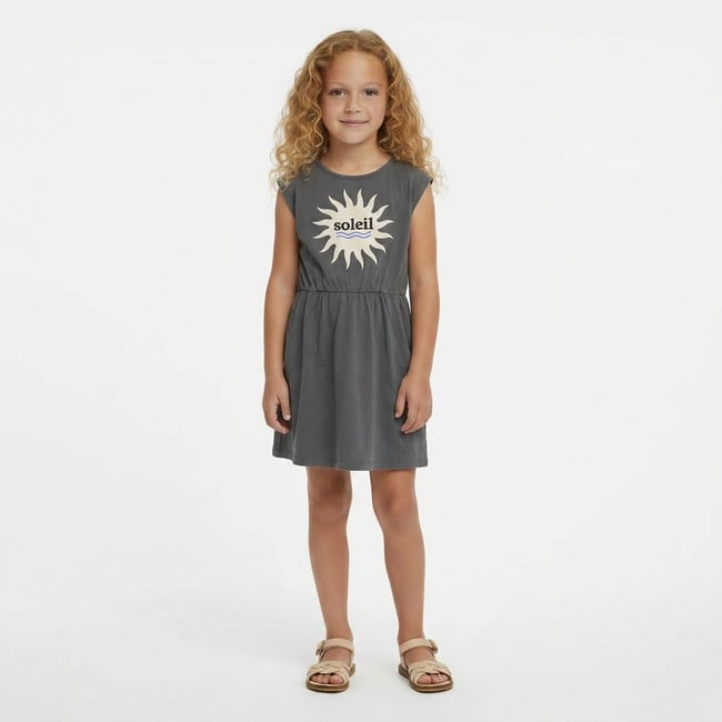 Robe  - Très bon état gris <span itemprop=
