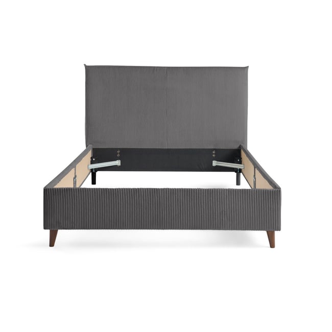 Lit - BOTTICELLI Couleur gris anthracite <span itemprop=