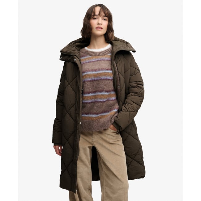 Veste Matelassée Longue - SUPERDRY