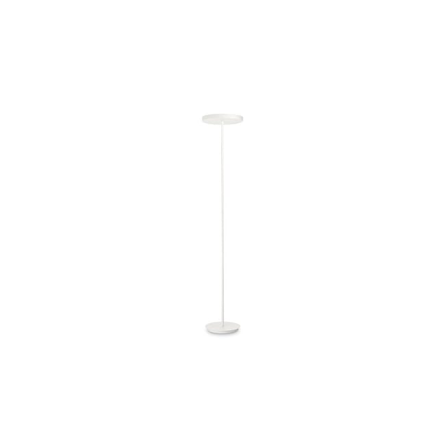 Lampadaire Ideal Lux BIRDS - 5 Globes Verre Soufflé, Structure Noir Mat Et Laiton, 160 Cm