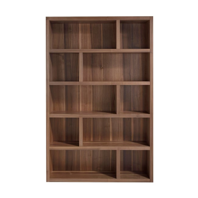 Etagère en bois noyer Couleur noyer <span itemprop=
