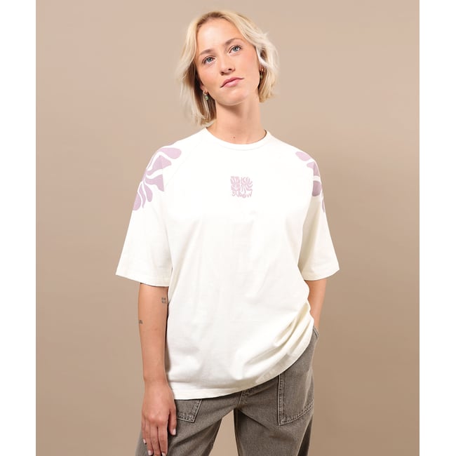 Tee-shirt manches courtes WARPEDFLO snow <span itemprop=