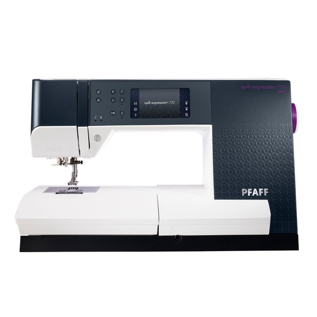 Machine à coudre expression 720 noir + blanc <span itemprop=