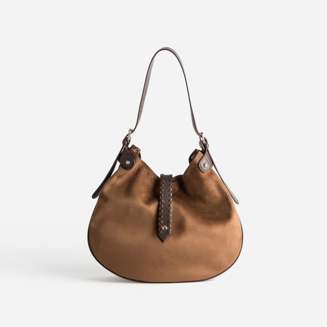 Sac Besace SAKYNA cognac <span itemprop=