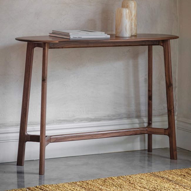 Murwara Walnut Console Table, walnut, ÉDITÉ
