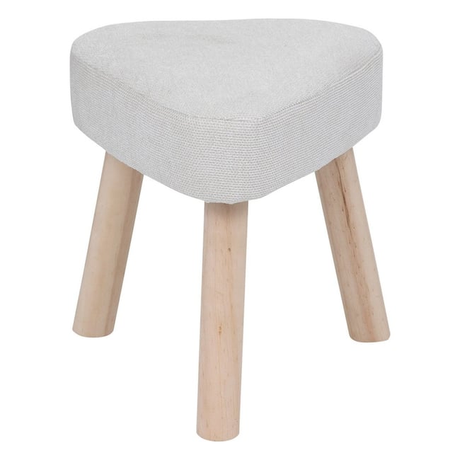 Tabouret d'appoint Thena ivoire Couleur v002227 <span itemprop=