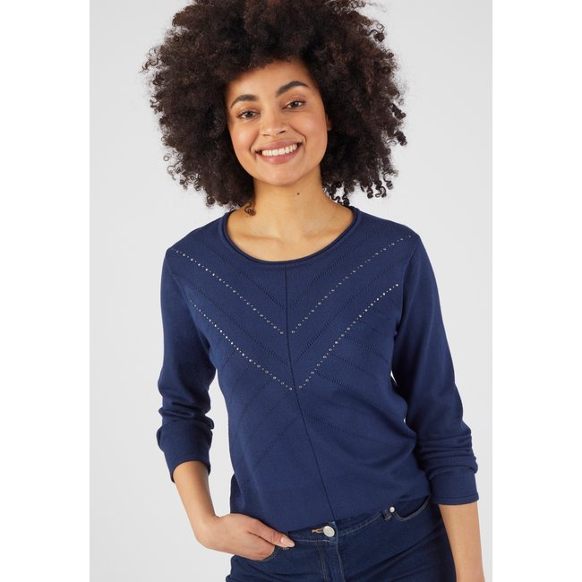 Pull fantaisie fibres viscose Lenzing(TM) - DAMART