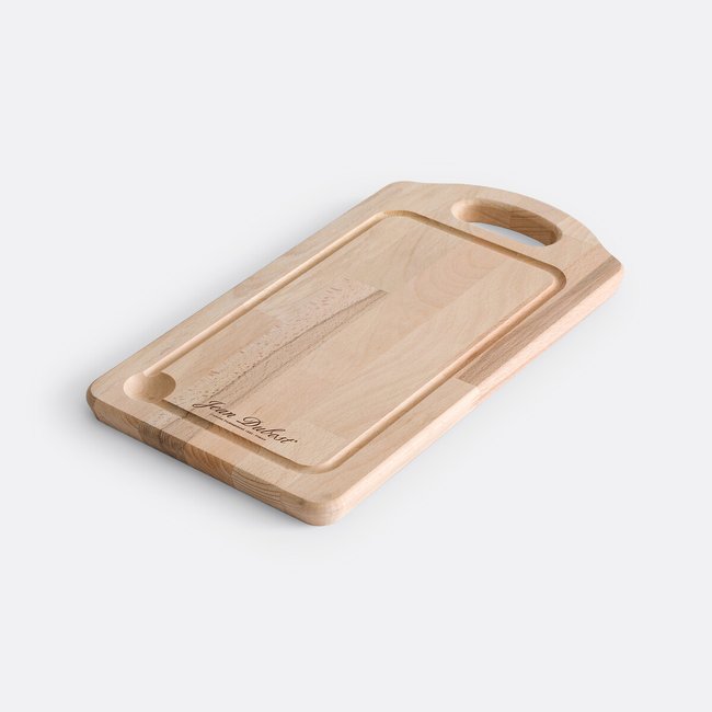 Tabla para cortar de haya, Planost natural <span itemprop=