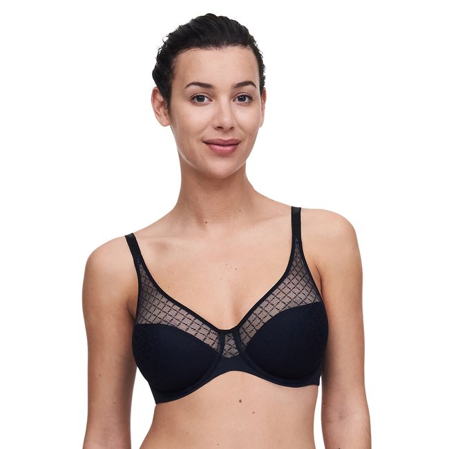 Norah Chic Underwired Bra, black, CHANTELLE