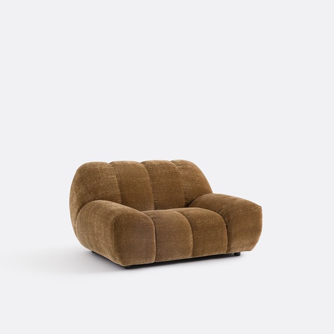 Poltrona XL, velluto a coste vintage, Nuria - LA REDOUTE INTERIEURS
