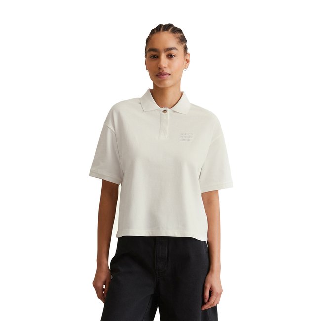 Polo à manches courtes wide en jersey piqué - MARC O’POLO DENIM