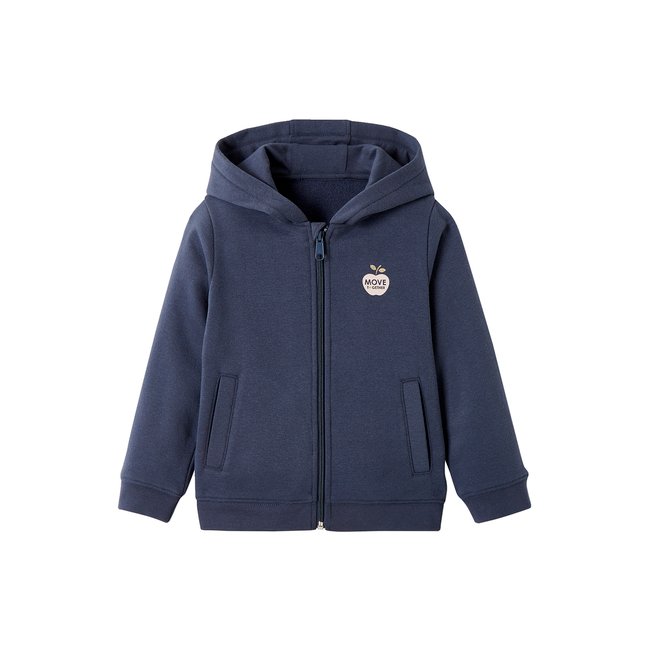 Sweat à capuche zippé sport Basics . - VERTBAUDET
