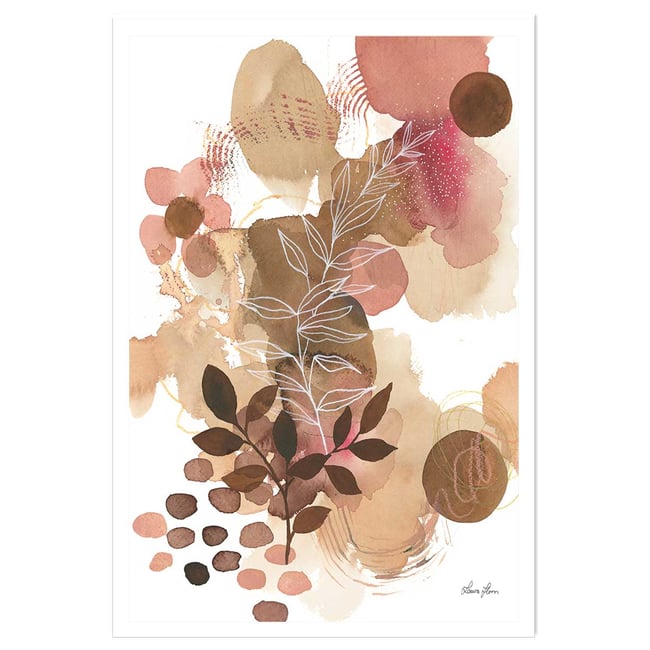 Affiche Bonheur floral - HEXOA