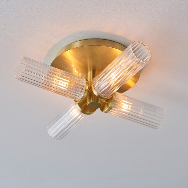 Tulsie Bathroom 4 Light Ceiling Light, brass, SO'HOME