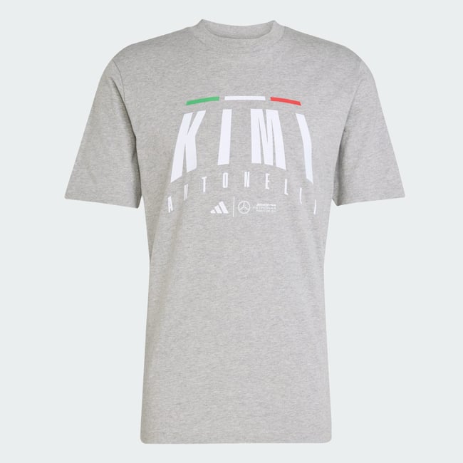 T-Shirt Kimi Antonelli Mercedes - Amg Petronas Formula One Team T-Shirt Kimi Antonelli Mercedes - Amg Petronas Formula One Team medium grey heather <span itemprop=
