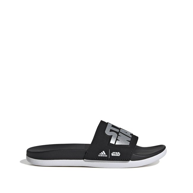Chinelos Adilette Comfort Star Wars preto/cinzento <span itemprop=