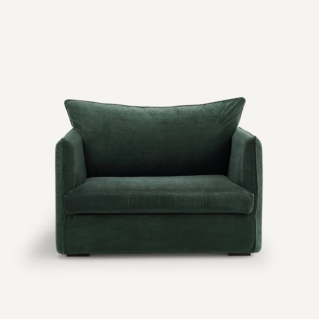 Fauteuil in fluweel, Neo Chiquito - AM.PM