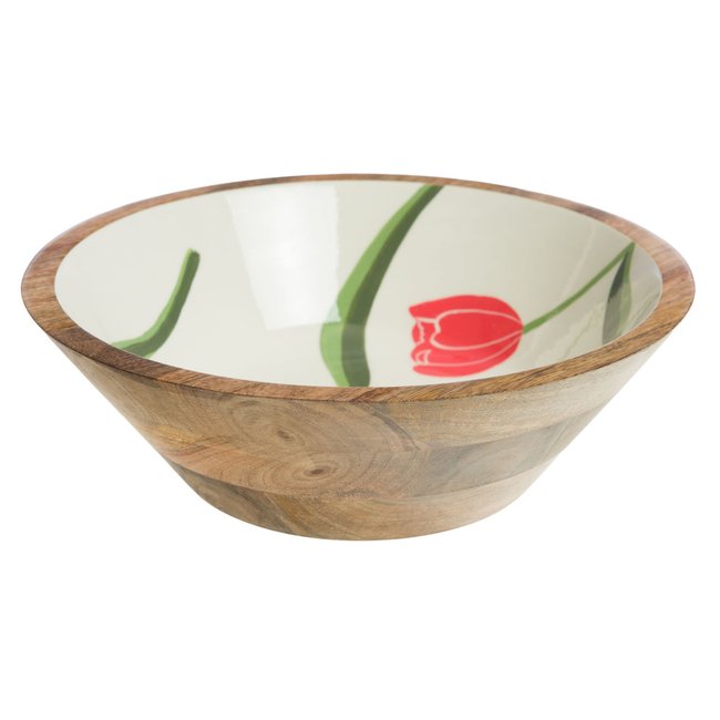 Saladier   35 cm-GRETA Couleur marron <span itemprop=