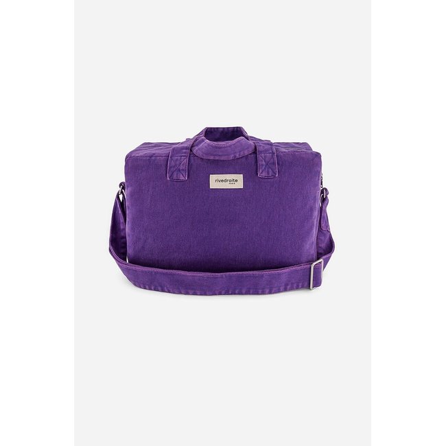 Canvas shoulder bag, SAUVAL LE CITY BAG - RIVE DROITE PARIS