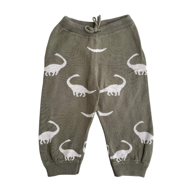 Jogging bébé - Très bon état vert <span itemprop=