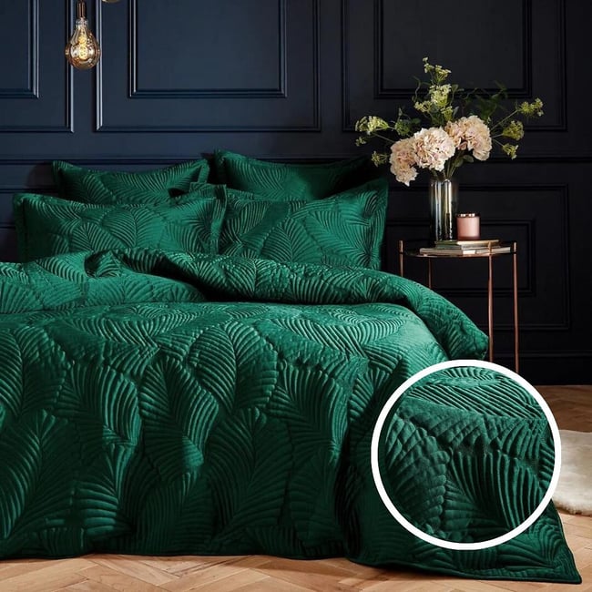 Palmeria Duvet Cover and Pillowcase Set - PAOLETTI
