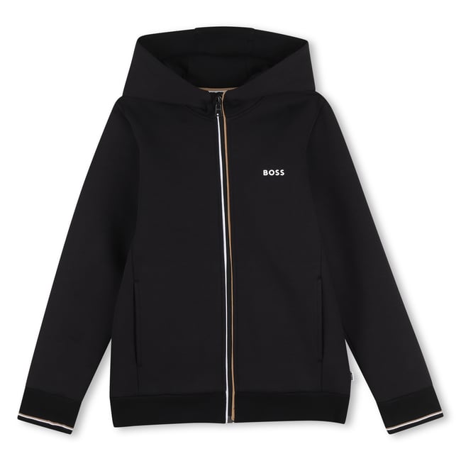 Cardigan de jogging black <span itemprop=