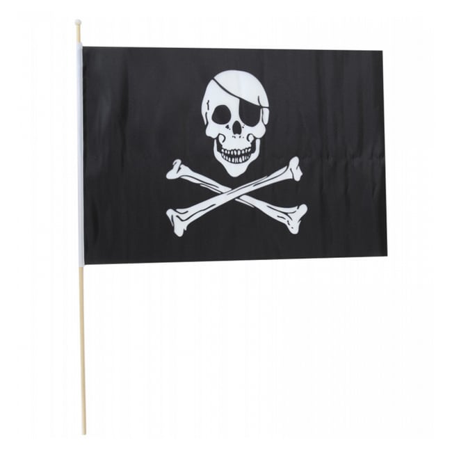 Drapeau de pirate 45cm x 30cm - PARTY PRO