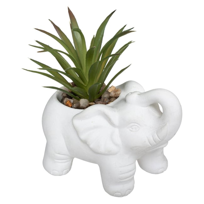 Plante artificielle ÉLÉPHANT Couleur noir <span itemprop=