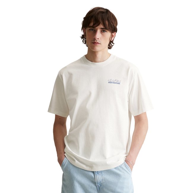 T-shirt surdimensionné avec impression sur le devant et le dos - MARC O’POLO DENIM