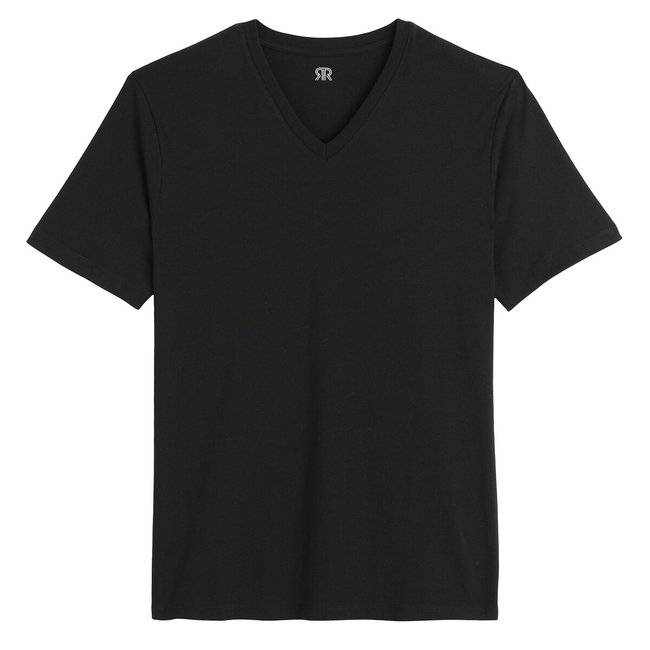 V-Neck Short Sleeve T-Shirt - LA REDOUTE COLLECTIONS