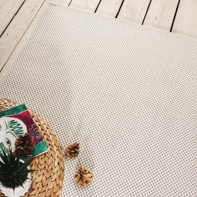 Tapis extérieur tissé kilim rectangle SQUAREXT - UN AMOUR DE TAPIS