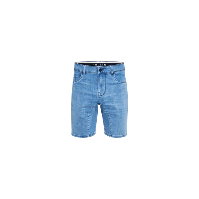 SHORT STRAIGHT SOFT bleu <span itemprop=