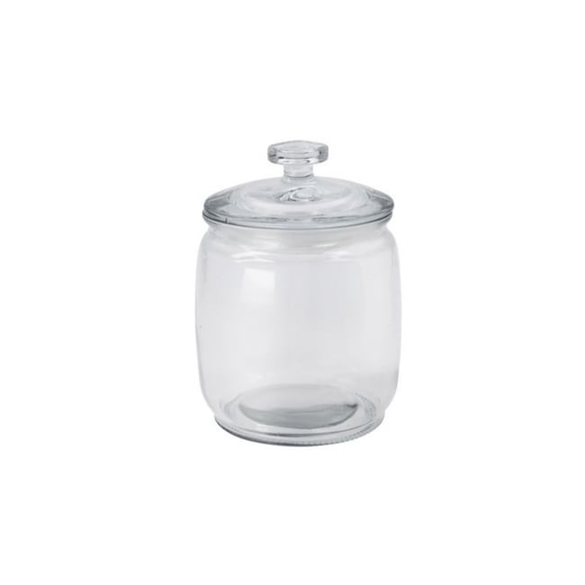 Bocal Ville h 14 cm Couleur transparent <span itemprop=