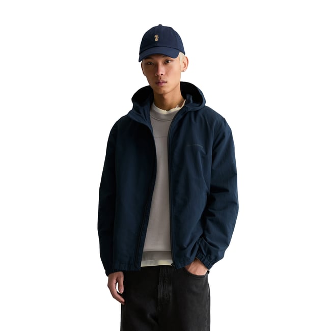 Veste à capuche regular en matériau recyclé hydrofuge - MARC O’POLO DENIM