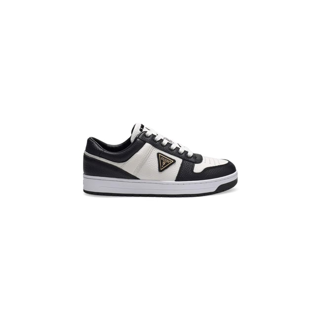 Baskets En Cuir Véritable Uddent noir multi <span itemprop=