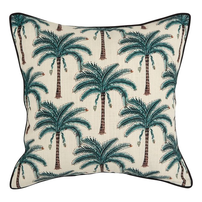 Coussin d'extérieur The palm resort THE PALM RESORT blanc chaud <span itemprop=