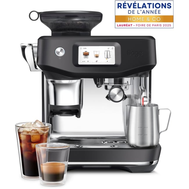 Machine à expresso the Barista Touch Impress SES882BTR4FEU1 noir <span itemprop=