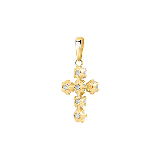 Pendentifs en Or 750/1000/oxyde de zirconium De Zirconium et Oxyde de zirconium or <span itemprop=