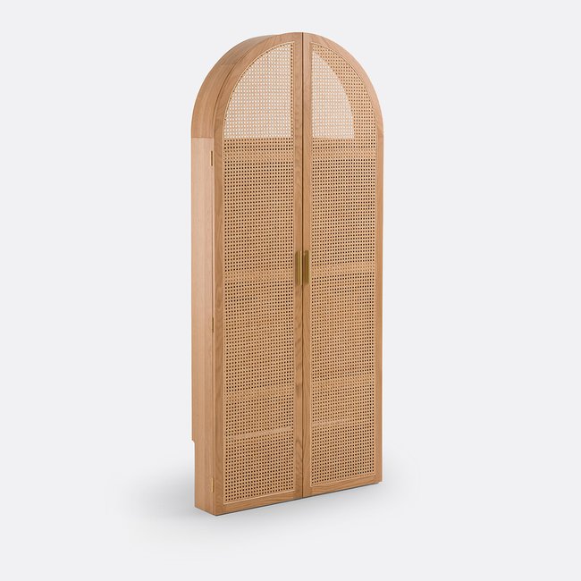 Bureau armoire Mathéo Couleur bois clair <span itemprop=