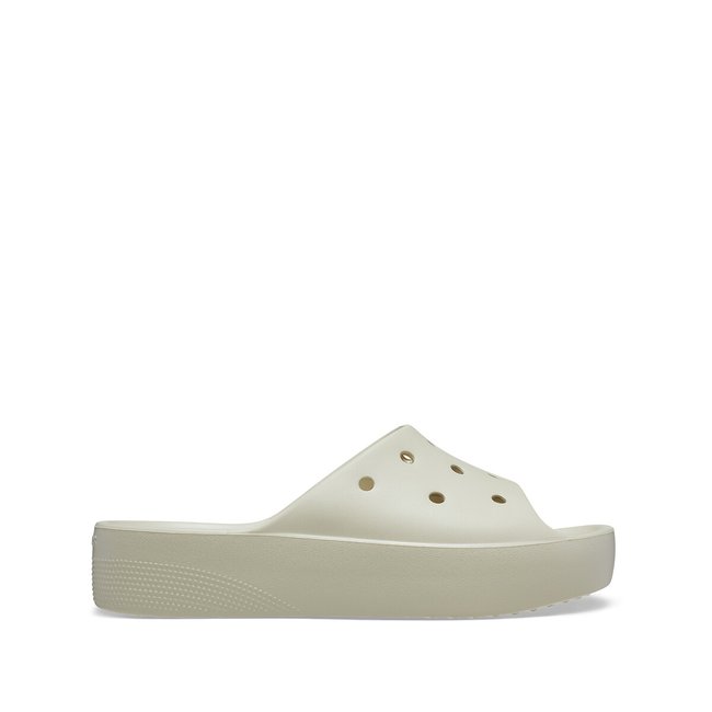 Classic Platform Mules, ecru, CROCS